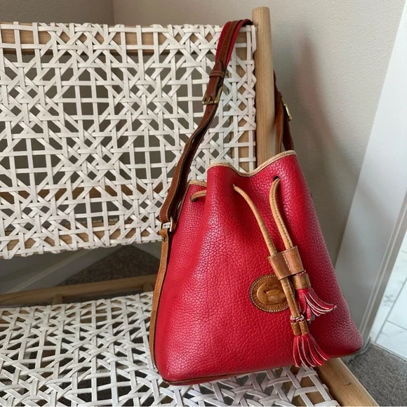 Dooney & Bourke | Bags | Vintage 9s Dooney Bourke Red  display picture 3